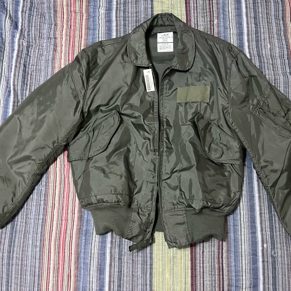 Men's Military Field Jacket - Olive Green